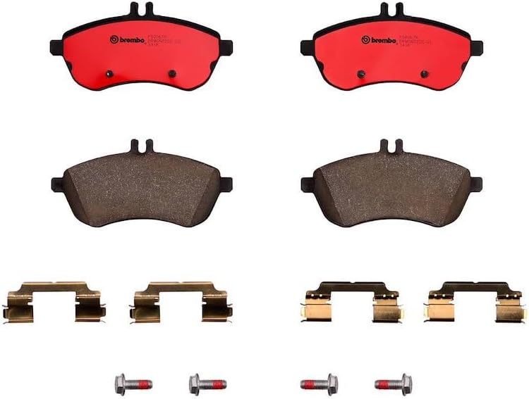 Brembo P50067N Premium Ceramic Front Disc Brake Pad Set MERCEDES-BENZ/MERCEDES-BENZ (BBDC) OE# 0074205520