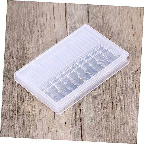 Juego de 10 fresas rotatorias de carburo de tungsteno miniatura 4