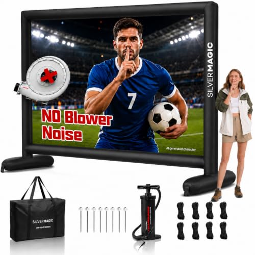 Silvermagic 150-Inch Inflatable Projector Screen