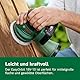 Bosch Akku-Exzenterschleifer EasyOrbit 18V-10 (Schleifen von kleinen bis mittelgroßen Holzoberflächen sowie lasierten und lackierten Oberflächen; Durchmesser: 125 mm; Akku 2.0Ah und Ladegerät)