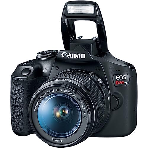 Cámara DSLR Canon EOS Rebel T7 con lente EF-S 18-55mm miniatura 5