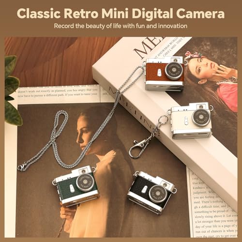 Trunsif Mini Keychain Camera–2MP HD Mini Digital Camera with 16GB Card&Cool Keychains,Take Photos&Video Anywhere,Suitable for Children/Adults,Collectible Gift for Travel — view 6