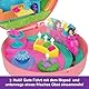 Polly Pocket-Puppen und Spielset, Adventure Moped-Schatulle, Reisespielzeug mit 2 kleinen Puppen und Tier, Zubehörteile für Tier und Fahrzeug, HWN98