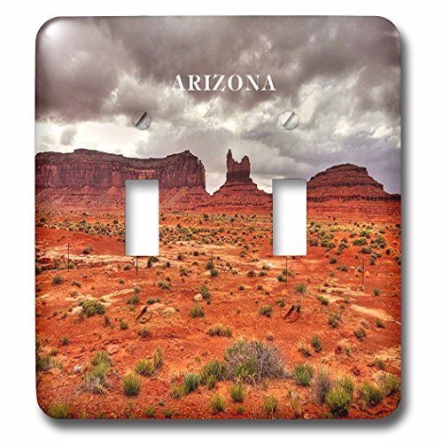 Interrupteur double Monument Valley Arizona 3dRose lsp_62627_2 plaque de commande murale