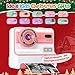 Kids Camera Gift for Girls: Dual Lens Instant Print Digital Camera Christmas Birthday Gifts Toys for 3 4 5 6 7 8 9 10 Year Old Girls Boys Stocking Stuffers for Girl Boys Age 3-12 with 32GB Card (Pink)
