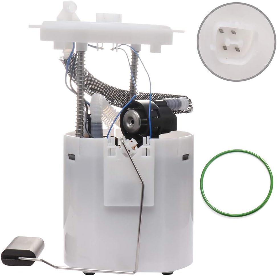 SCITOO Fuel Pump Assembly for 2010-2013 Transit Connect (XL, XLT, XLT Premium) 2.0LL, Gasoline, Electric, Van, Vehicle Specific Fit, Fuel Pump, Plastic & Metal, 3/8 inch Barb Outlet, Tank Mount