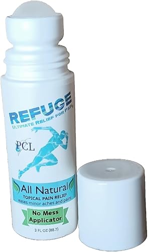 Miniatura 2 de REFUGE ULTIMATE RELIEF FOR PAIN Roll On, mentol, para artritis, dolores de espalda, dolor articular y muscular, antiinflamatorio tópico, totalmente