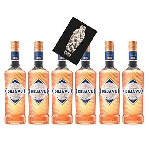 Oriental Deja Vu 6er Set Aperitif 6x 0,7L (17% Vol) Summer Drink- [Enthält Sulfite]