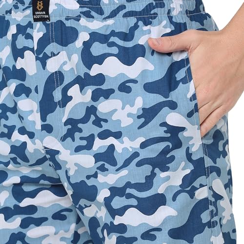 Image of Urban Scottish 100% Comfortable Men's Lounge Pants, Leisure-Wear Withn Elastic Waist-Band & Regular Fit, Machine Washable Stayt Home Clothing, Expert Craftsmanship Featuring Plush to The Touch Feel