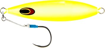 Nomad Design Back Slide Jig Versatile Classic Teardrop Shape Shallow & Deep Water Fishing, BKK Assist Hooks The Gypsy