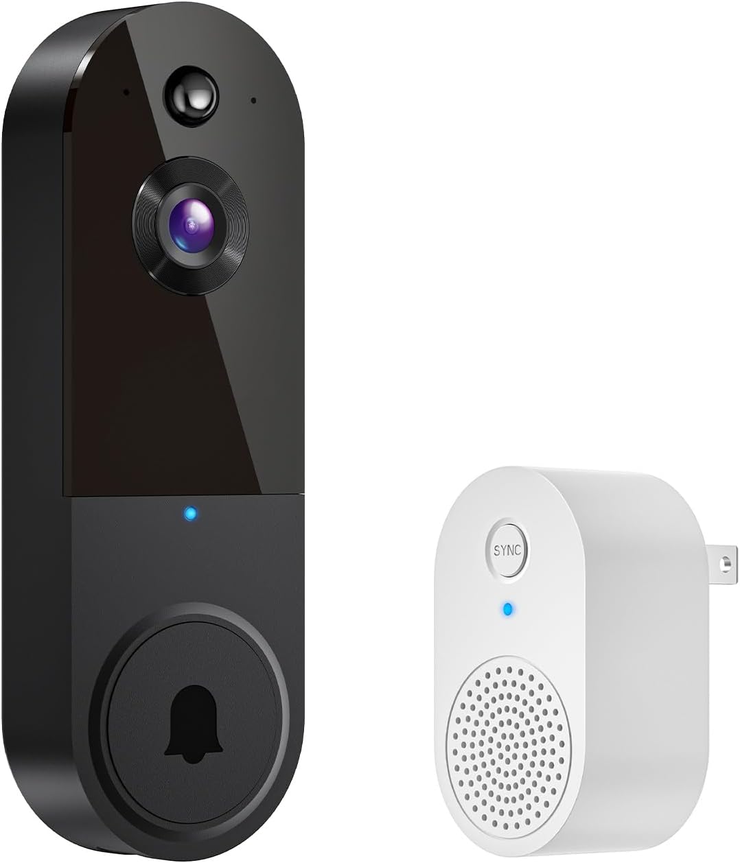 1080p Wireless Video Doorbell Camera with Chime