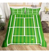 Amazon.com: Manfei Tennis Court King Size Duvet Cover, Tennis