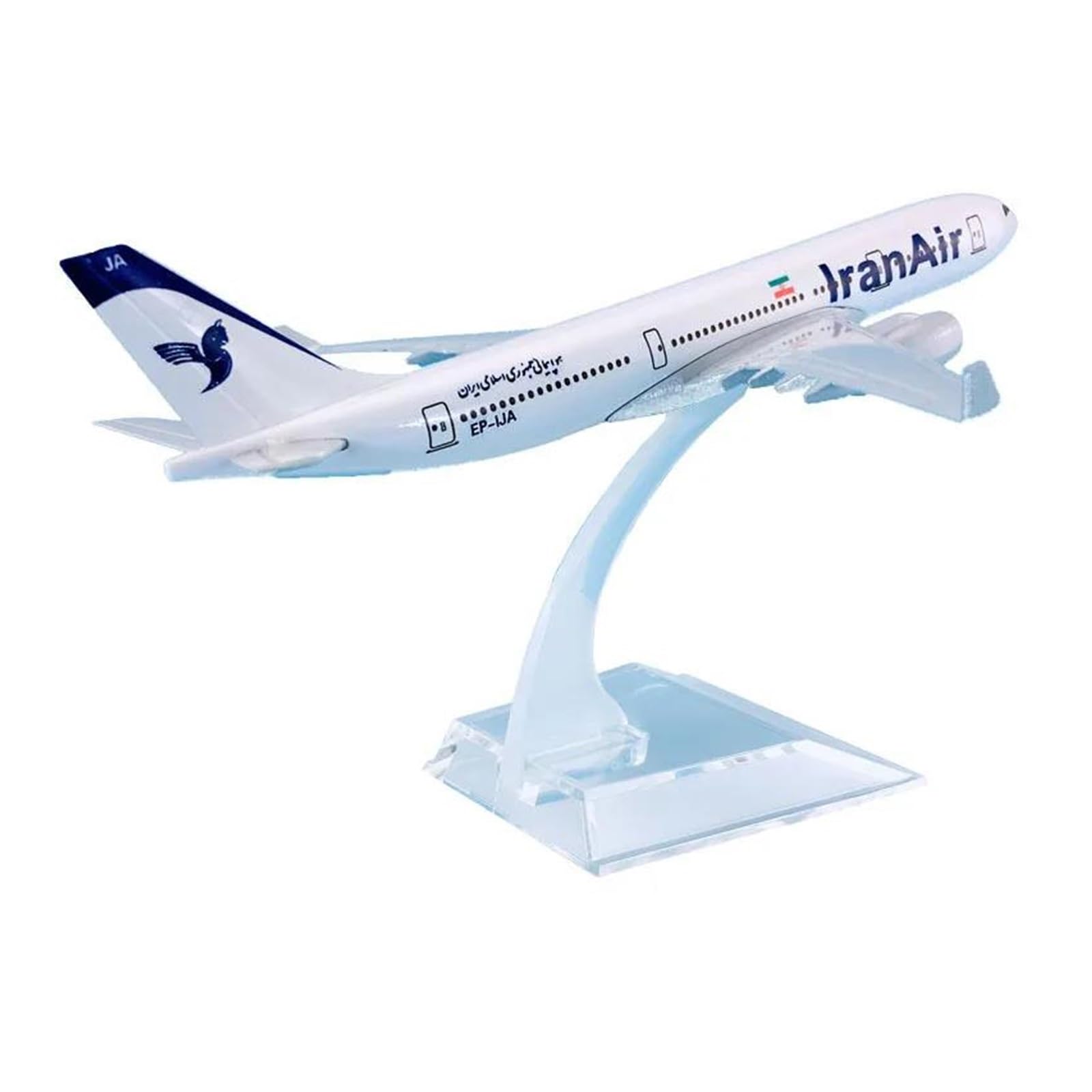 1/400 Diecast Metal Aircraft A330 Iran Airlines Style Painting 16 Cm Collection Decoration Children's Gifts