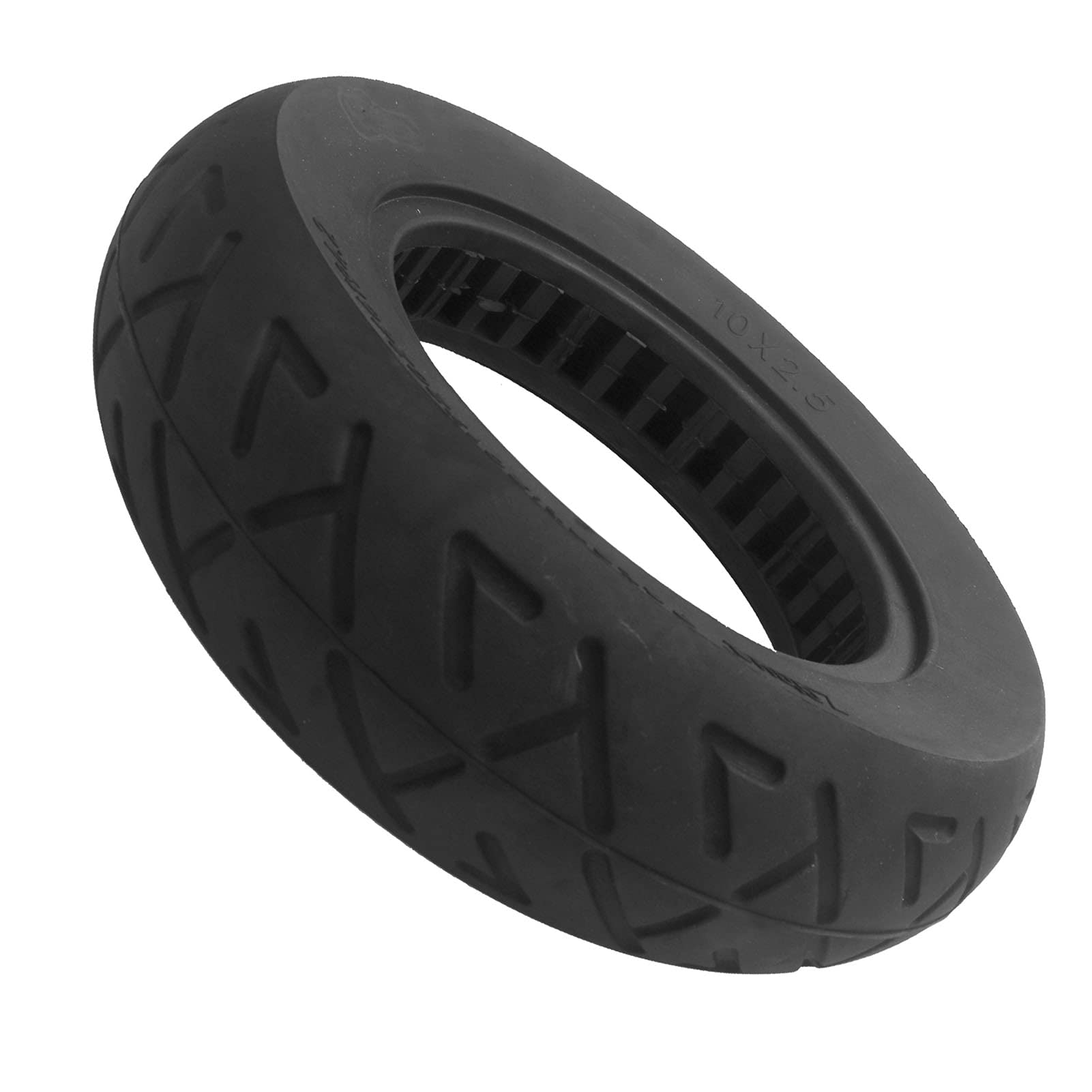 Pneu solide pour scooter électrique 10x2.5 pouces increvable - 8