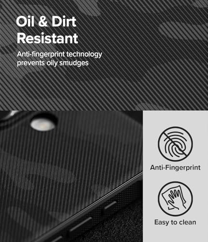 Image of Ringke Onyx Compatible with iPhone 16 Plus Case Cover Rugged Flexible Durable Anti-Slip TPU Protection Shockproof iPhone 16 Plus Back Cover - Camo Black