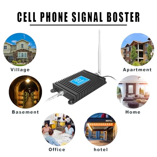 Amplificador de sinal de celular, bandas duplas, amplificador de telefone ATT Verizon 5G 4G LTE 700