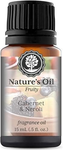 Aceite aromático Cabernet & Neroli (15 ml) para difusores, hacer jabón, velas, loción, aromas para el hogar, spray de lino, bombas de baño, Slime