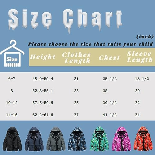 Moerdeng Kid's Waterproof Ski Snow Hooded Coats Boy's And Girl's Warm Winter Jacket Snowboard Windbreaker Hooded Raincoat #TOP6