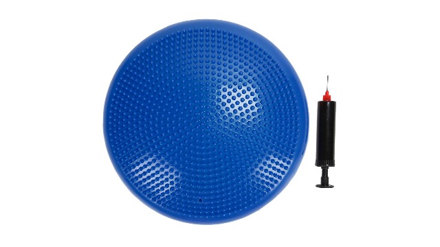 Coussin De Méditation Gonflable 42 X 15 Cm – TPU/nylon, Antidérapant, Fermeté Réglable, 100 G