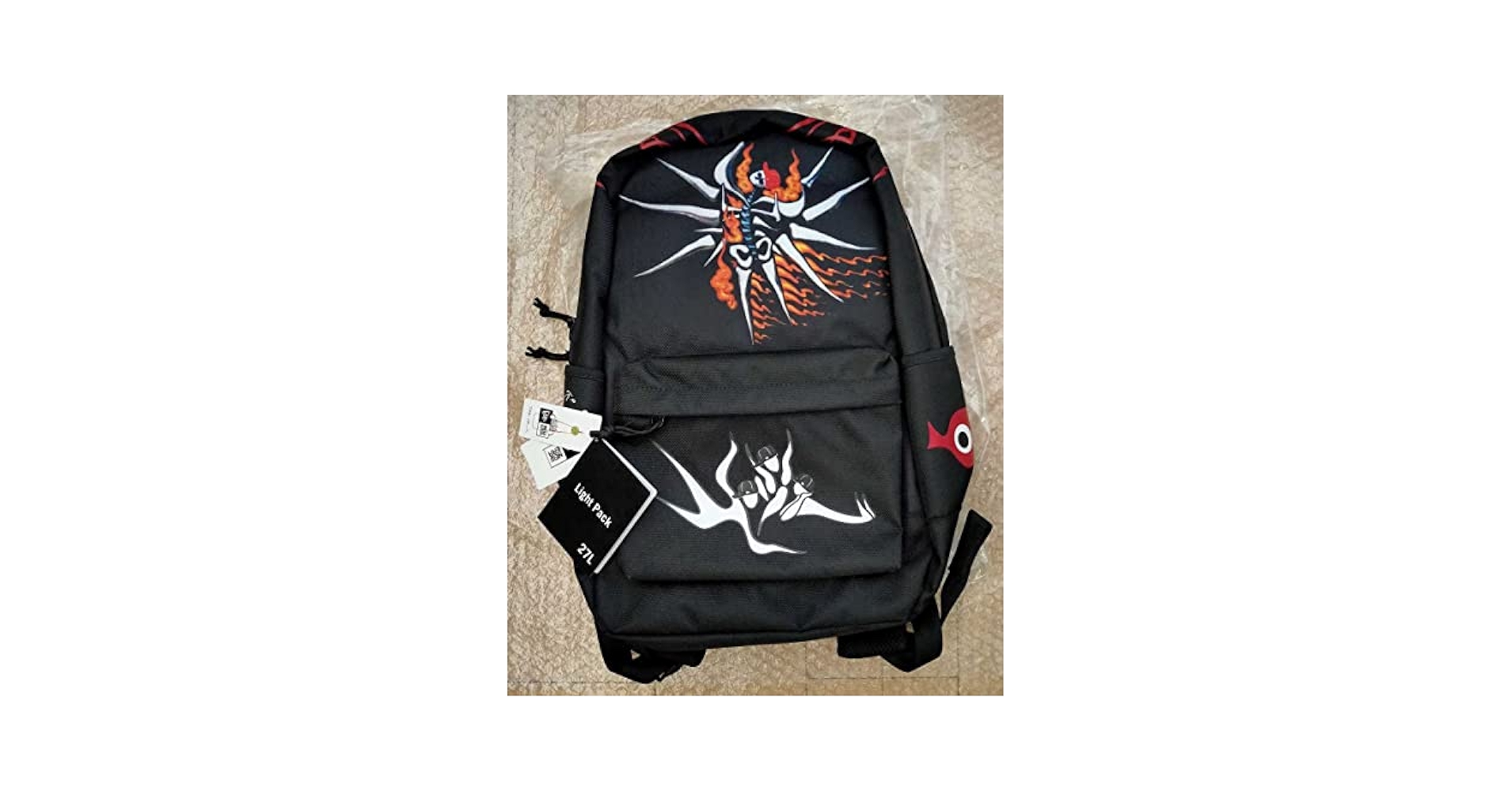 岡本太郎×NEW ERAコラボリュックサック バックパック 明日の神話 限定品 NEW ERA (ニューエラ) ライトパック 27L Taro Okamoto 岡本太郎