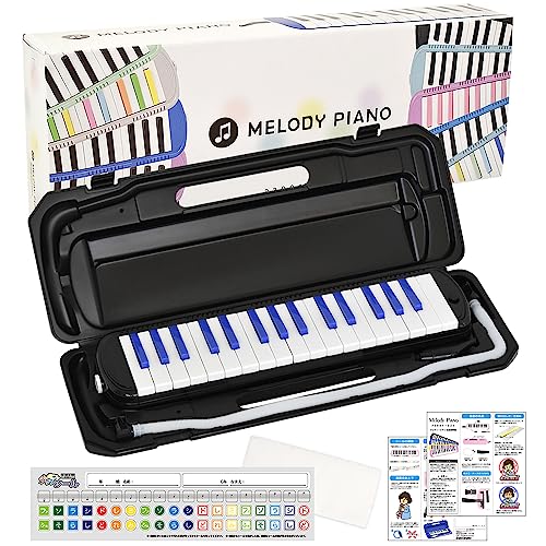 KC Melodica(Keyboard instrument) P3001-32K (Black/Blue)