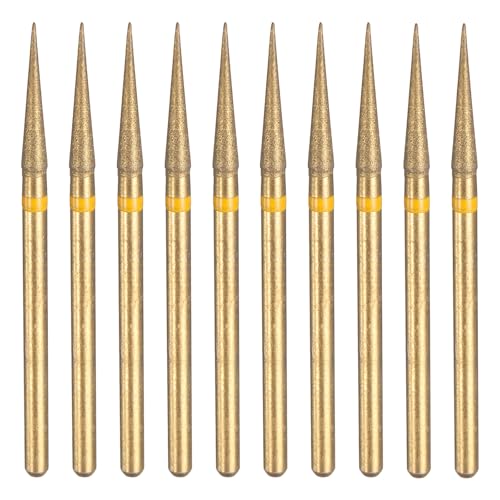 Juego de 10 fresas diamantadas para lijado 2.5mm HARFINGTON miniatura 1