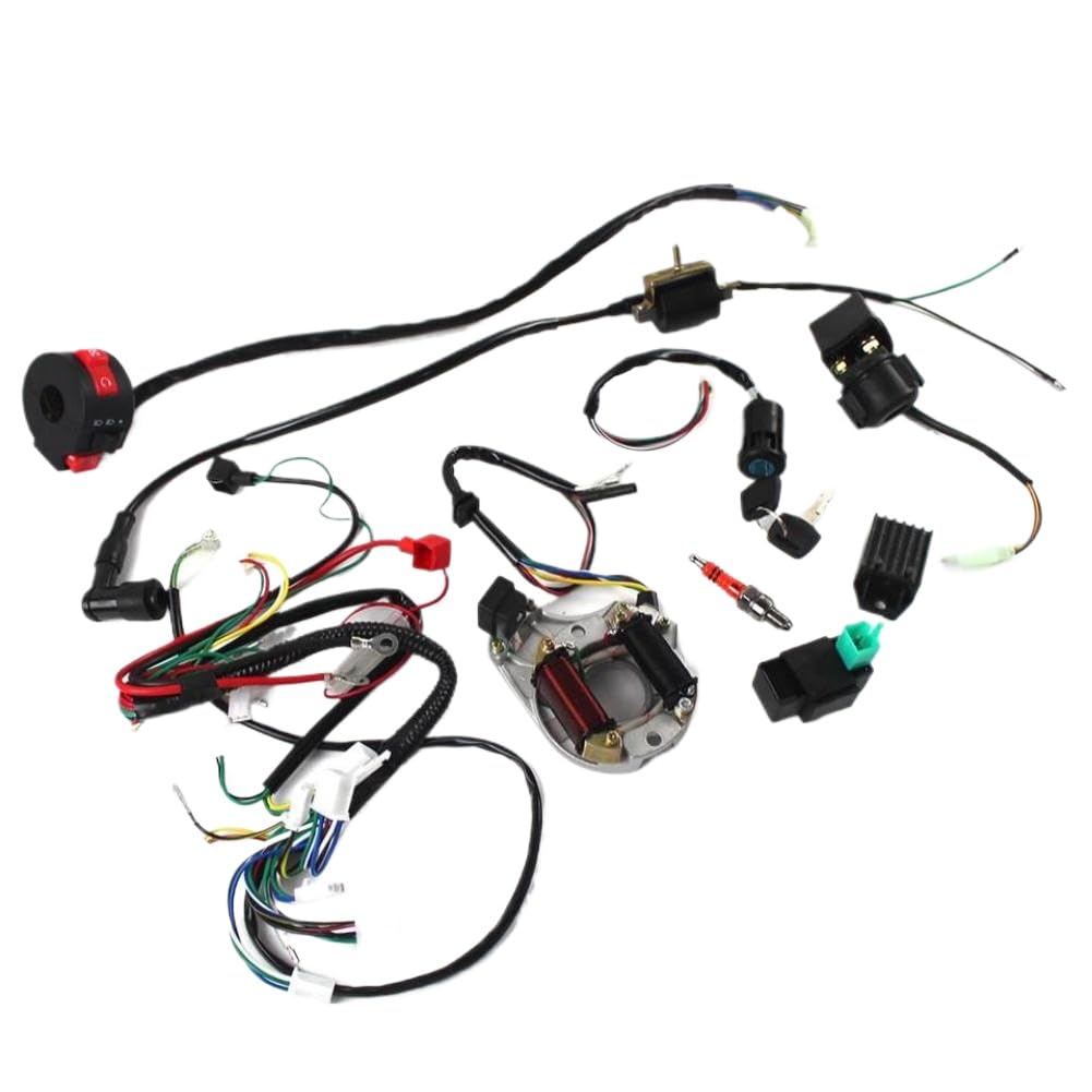 Stator 6 bobines et faisceau compatible quad ATV 50cc à 125cc