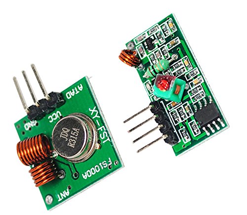 Preisvergleich Produktbild 433 MHZ RF Sender Empfänger Receiver Wireless Funkmodul für Arduino 3235