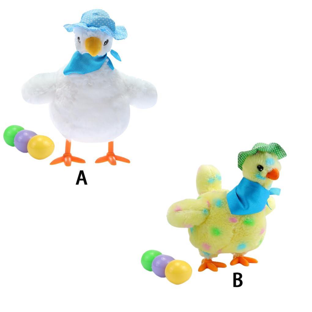 Gallina Ponedora De Peluche Eléctrica – Juguete Que Canta, Baila Y Pone Huevos Para Niños, Musical Y Divertido