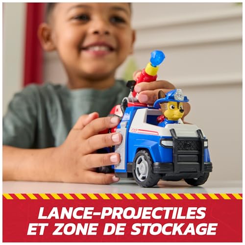 Figurine et véhicule Paw Patrol Pat’Patrouille Fire Rescue Chase - vue 8