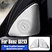 Car decoration Compatible with Mercedes Benz E Class W213 Accessories Stainless Steel Interior Trim Door Audio Speaker Cover Sticker Decoration