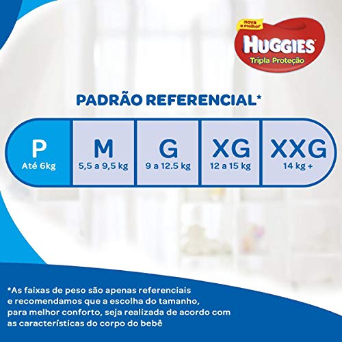 Fralda Tripla Proteção, 60 Unidades