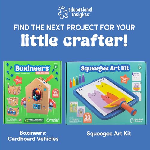 Educational Insights Boxineers Cardboard Animals - Creative Craft Supplies for Kids Projects, Cardboard Tools for Kids, DIY Fine Motor Activities, Kids Crafts and STEM Construction Kits - Image 7