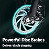 Zylvro 14" Foldable Electric Bike for Adults, 48V 10Ah Removable Battery, 400W Motor, Triple Shock Absorbers, Dual Disc Brakes, Adjustable Seat/Handlebar, Compact Commuter Design #5