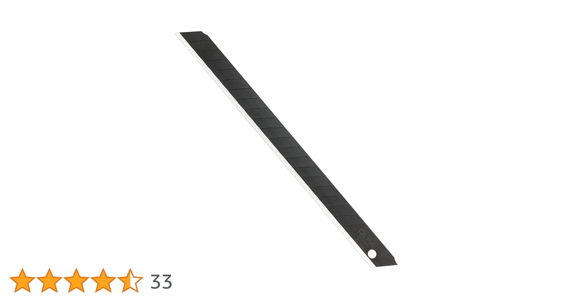 Amazon.co.jp: オルファ(OLFA) カッター替刃 特専黒刃ロング038