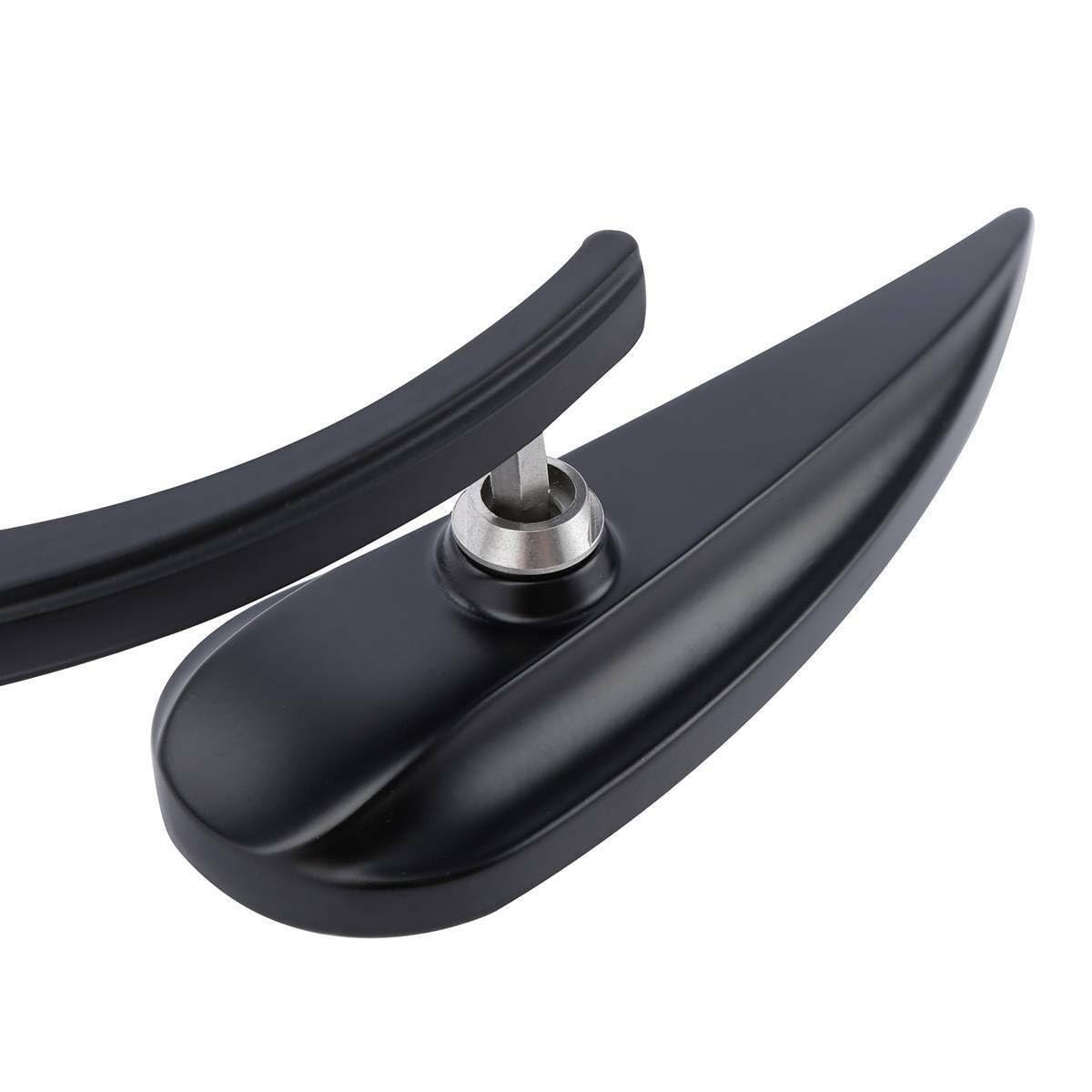 Specchietti Retrovisori Manubrio Moto per Aprilia Dorsoduro 750 in