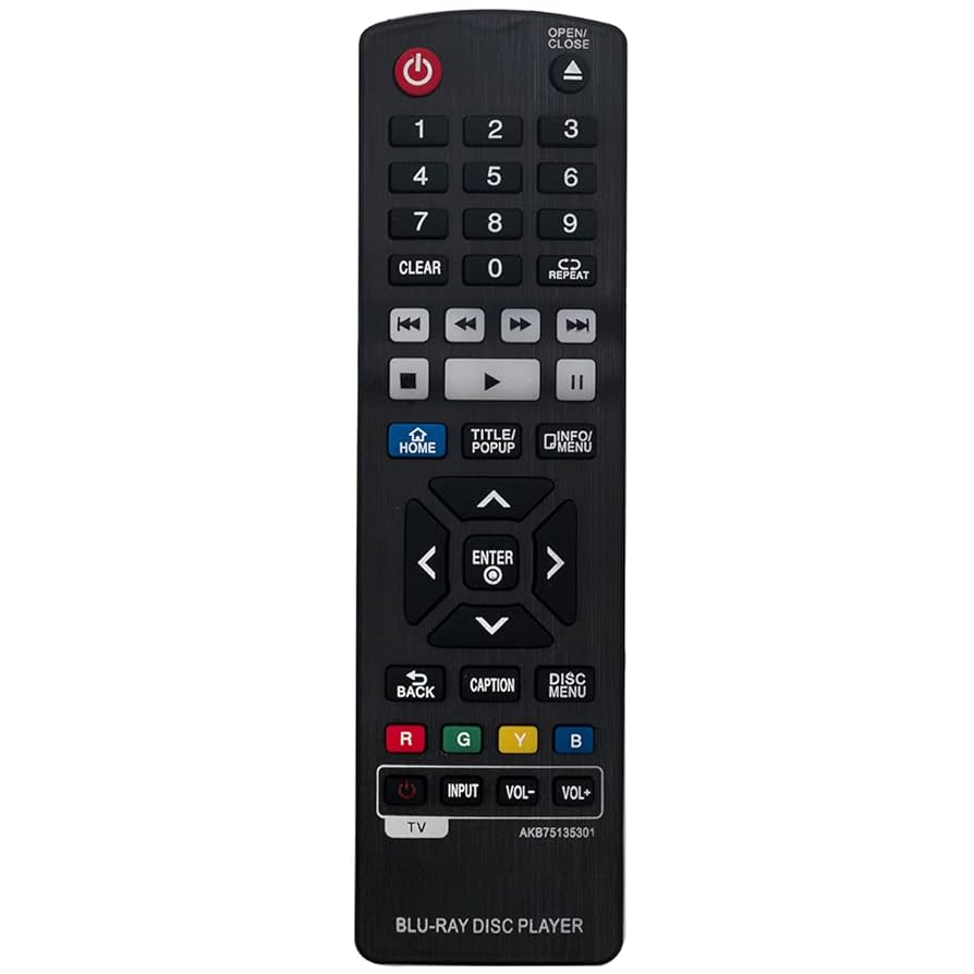 LG Blu-rayプレイヤー　リモコンHDMLコード付き 1100_AKB74155301.jpg