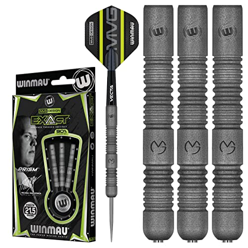 Dardos Michael Van Gerwen de tungsteno con cañas MvG Exact