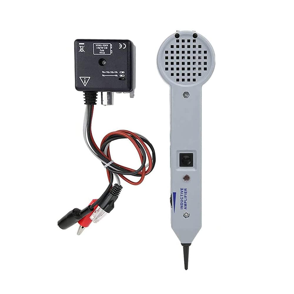 Kit générateur de tonalité, traceur de fil,kit de traçage de tonalité professionnel, testeur de câble haute précision 200EP, amplificateur inductif et kit de sonde avec volume réglable