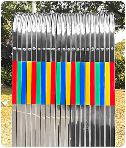 Ayarlanabilir Geri Çekilebilir Metal Bariyer - Garajlar ve Girişler için Taşınabilir Paslanmaz Çelik Katlanır Kapı (1.5x3m) - Genişletilebilir Geçici Güvenlik Çiti ve Güvenlik Kapısı - Görsel 4