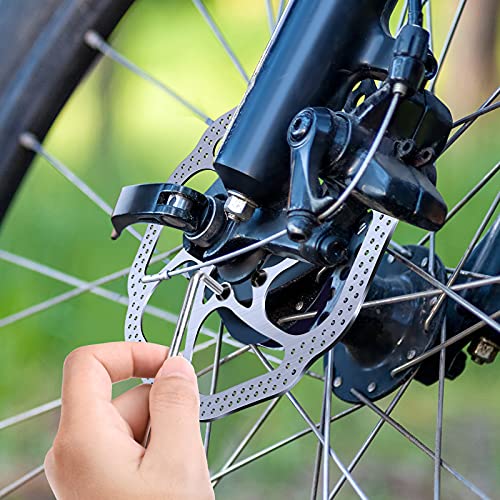 image for Hestya 2 Pieces 160 mm Bike Bicycle Disc Brake Rotor with 12 Steel Bol