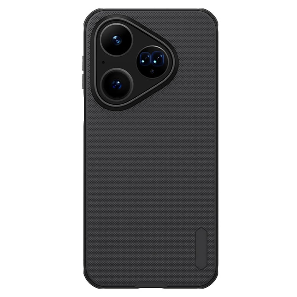 Magnetisch Hülle für Huawei Pura 80 Ultra/80 Pro/80 Pro+/80, Dünne Leichte Gefrostet rutschfest Schutzhülle Drahtlose Aufladung Handyhülle,Schwarz,80 Pro