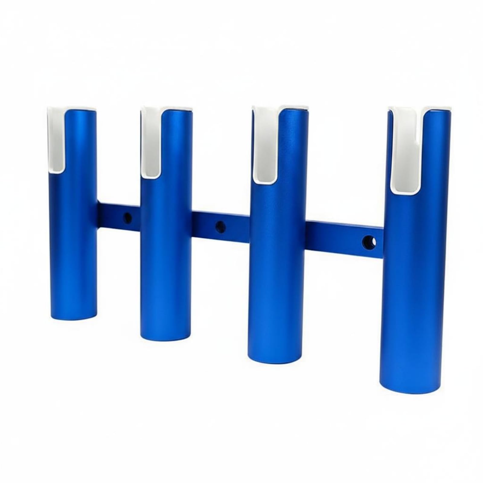 Milageto Portacanna a 4 Posti Montaggio su Imbarcazione Portacanna da Barca in Alluminio Resistente Alla Corrosione Supporto Canna Barca per Pescatori