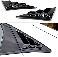 Vista 7 de para Honda Civic de 10ª generación 2016-2021 Cubierta Decorativa de Persiana de Ventana Lateral Trasera Persianas de Ventana de Ventilación de Aire