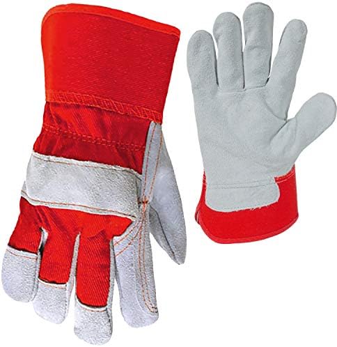 True Grip Winter Sueded Leather Palm Cold Weather Work Glove | 40g Thinsulate Insulation