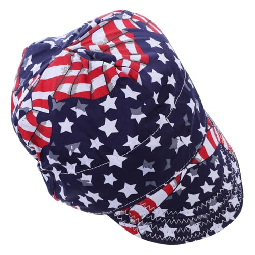 Amosfun Berretto Da Saldatore Regolabile in Cotone Ignifugo Con Fodera in Rete, Protezione Testa Per Lavoro Di Saldatura, Cappello Da Saldatura Traspirante Per Operatori