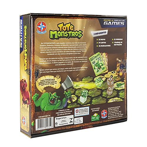 Jogo Tote Monstros, Estrela Premium Games
