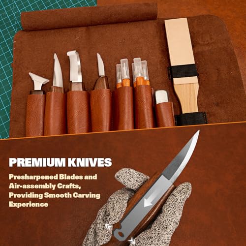 32Pcs Wood Carving Tools Kit