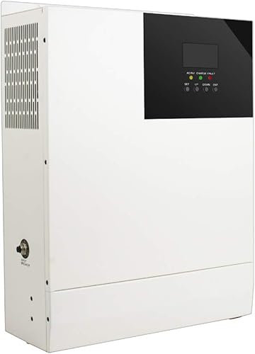 latulipo Inversor de carga solar todo en uno con controlador de carga MPPT de 80 A, 3000 W, 24 V, 120 V, inversor de corriente de onda sinusoidal