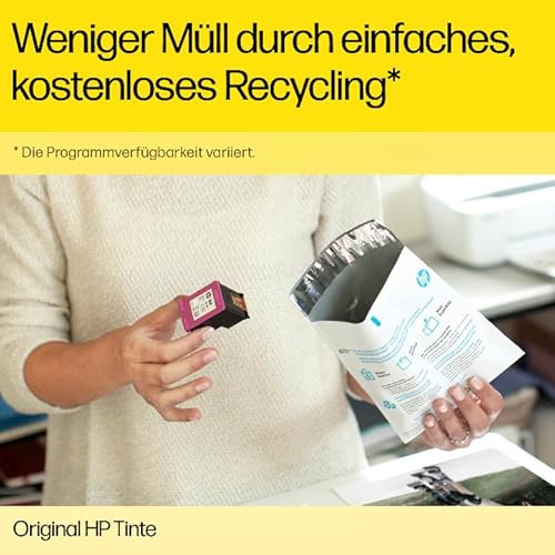 HP 937 (4S6W5NE) Black Original Ink Cartridge - Original - Tintenpatrone OfficeJet Pro 91xx, 97xx,Packaging may vary - Image 5